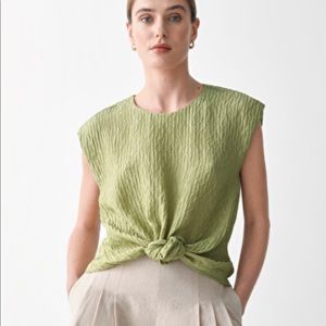 Rejina Pyo Mulberry Silk top